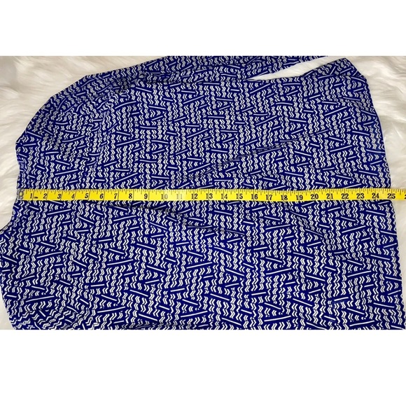 💙 Anthropologie HD in Paris Kaveri Henley Top Size 0/XS - Picture 8 of 9